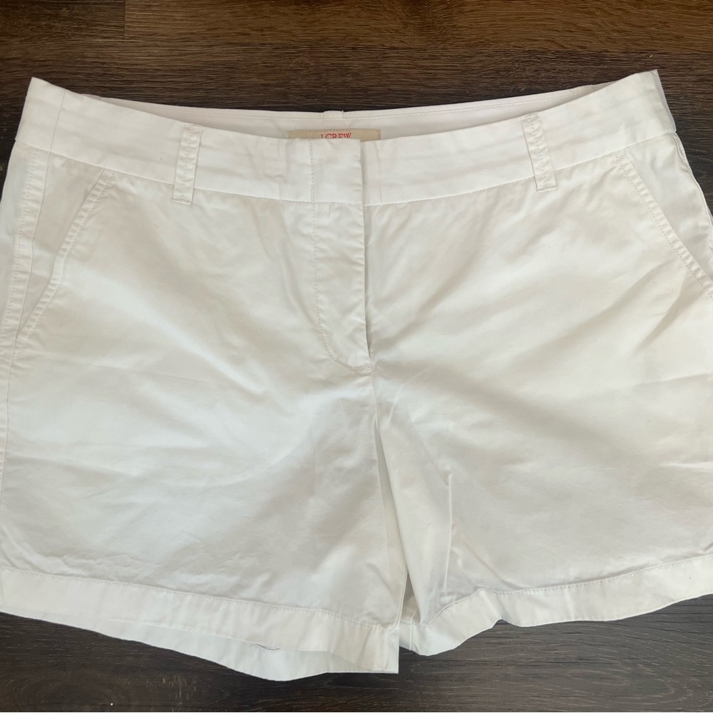 Women's White Shorts